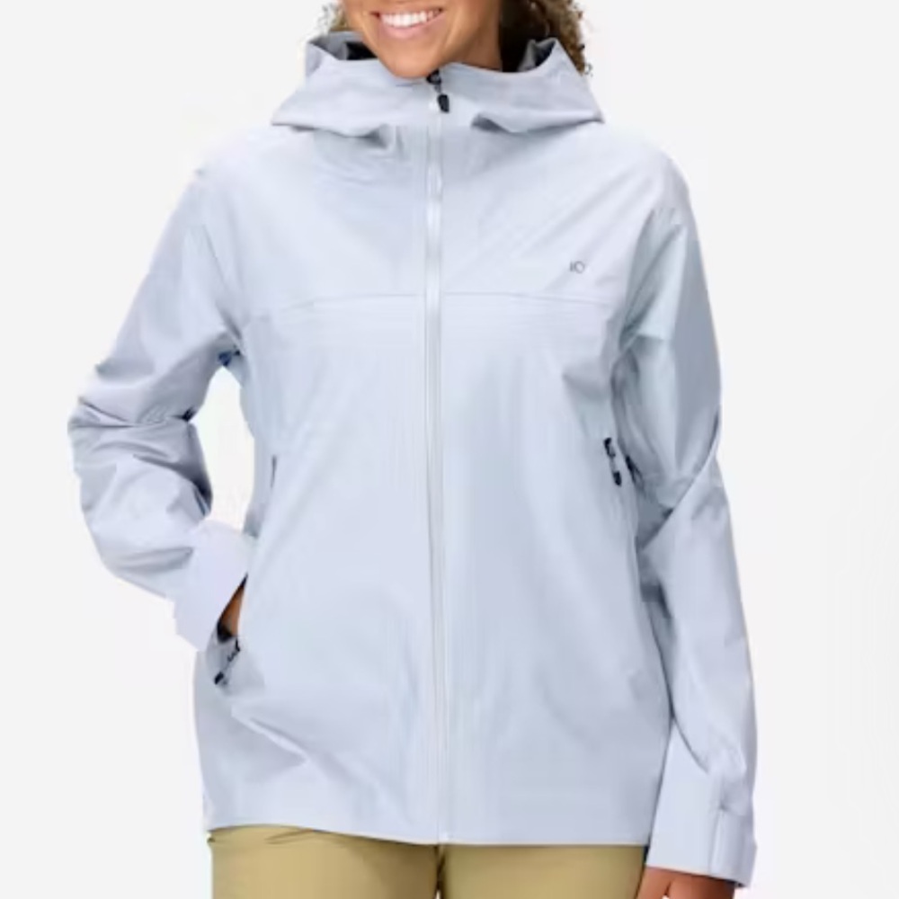 Marmot Women's Goretex Rain Jacket -Light Grey size M